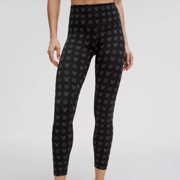 lululemon athletica Pants - NWT DISNEY X LULULEMON WUNDER TRAIN TIGHT 25” Classic Black size: 6